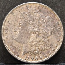 Silbermünze Morgan One Dollar