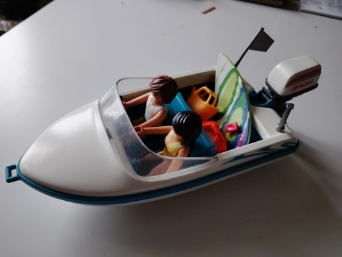 Playmobil motorboot figuren - motorboot,