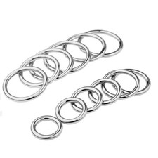 Edelstahl Eichelring Glans