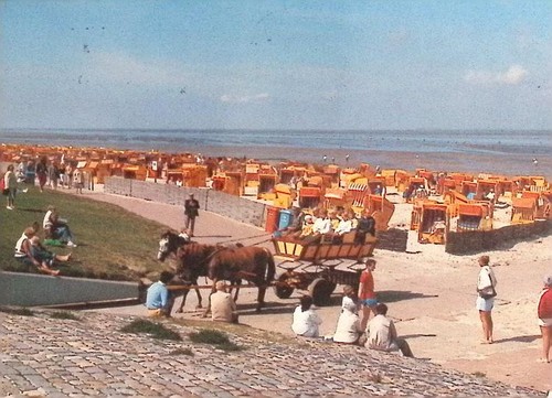 18469 cuxhaven duhnen - 18469-, strand
