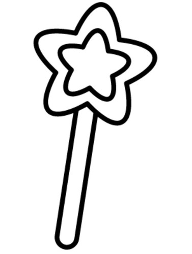 Prinzessin zauberstab vinyl - zauberstab,