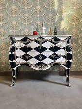 Louis chest drawer black - xv,