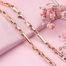 Rose Rose Gold 585 Gold Chain