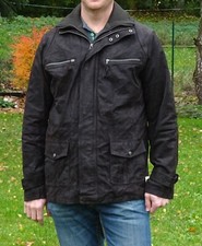 John F. Gee Herren Lederjacke
