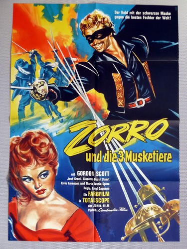 Gordon scott zorro und die - zorro,