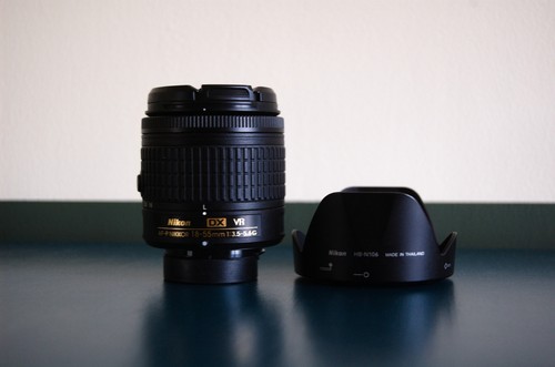 Nikon nikkor 18 55mm - dx, 18-55mm