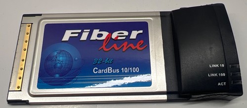Fiberline cardbus ethernet - fiberline,