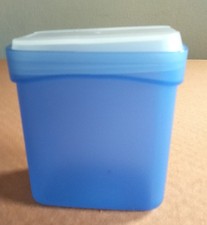 TUPPERWARE Swingbox - 2 x 450 ml Vorratsbehälter Aufbewahrung blau - NEU