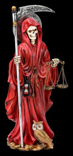 Santa muerte figur rot la - muerte,