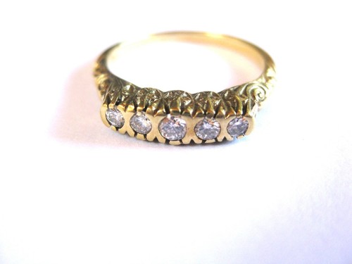 Antiker ring gold 585 mit - antiker,