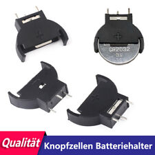 Batteriehalter Knopfzellen CR2025 CR2032 Akku Halterung Adapter Gehäus Mit 3Pin