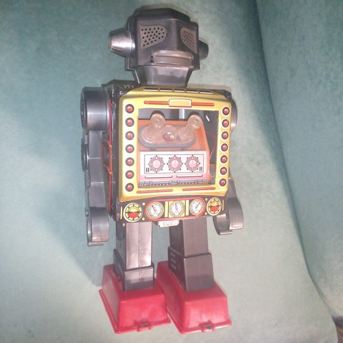 Roboter vintage attacking - roboter,