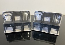 2 x 3 Stück Ikea Fjantig Wandhaken in Stuhlform schwarz 603.471.02 brandneu