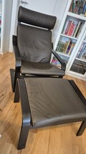Ikea POÄNG Leder Sessel/Stuhl