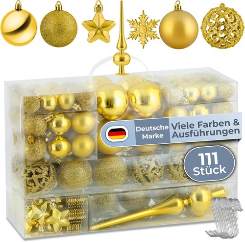 Weihnachtskugeln 111er set - weihnachtskugeln,
