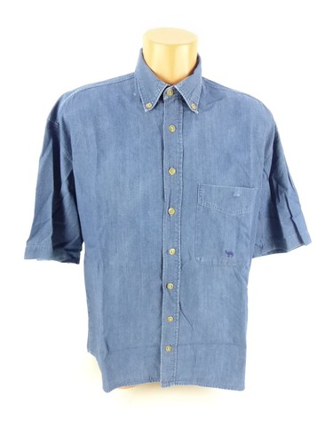 Camel herren hemd kurzarm - m,