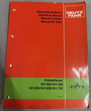 DEUTZ - FAHR Werkstatthandbuch