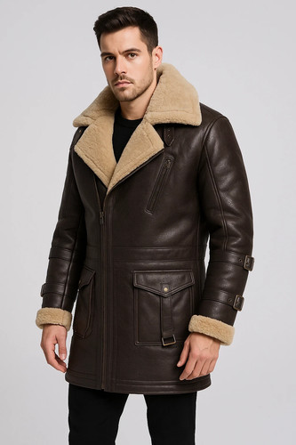 Herren kunstleder lammfell - herren,