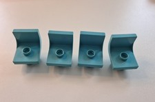 Lego Duplo 4839 4 Stühle hellblau azur Maersk