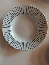 Art Werk Ysenburg Wächtersbach Suppenteller schwarz-weiss