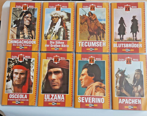 Defa indianerfilme vhs - 8x,