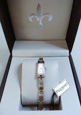 Kleine Uhr Petite Tank Gold und Stahl Neu