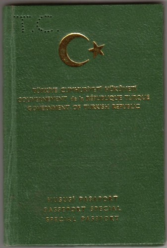 1981 türkei oberst sonderpass - oberst,