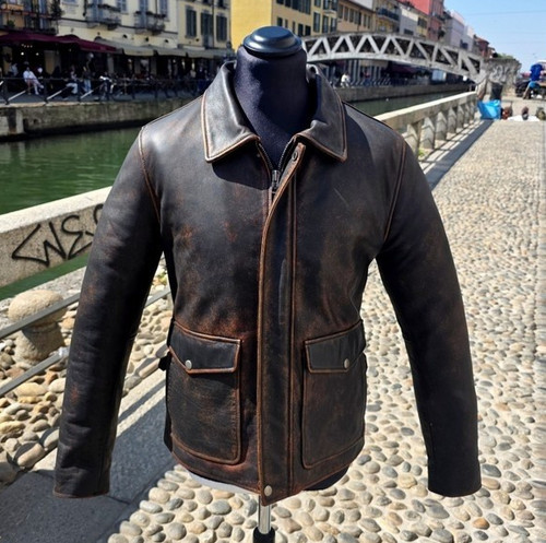 Herren aviator biker