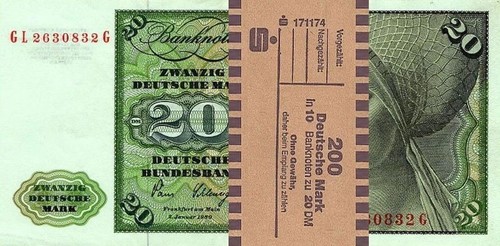 Geldscheine 1980 - 10, 20
