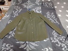 Pu Ledershirt getragen Gr 54