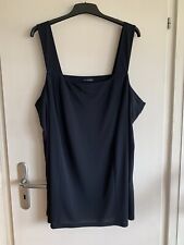 Große Größen Top v. Elena Grunert in blau Gr. 54 m. seitl. Schlitzen NEU 