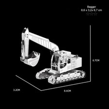 Digging machine bagger - machine, 3d