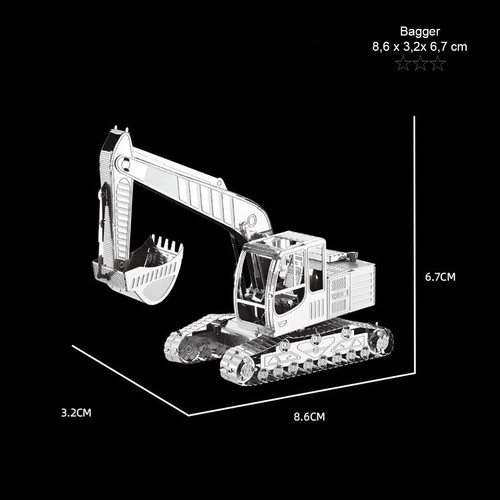 Digging machine bagger 3d - machine,