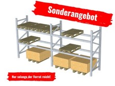 WOW! H2800 mm B5700 mm Vollverzinkt Dexion P90 Schwerlastregal Hochregal