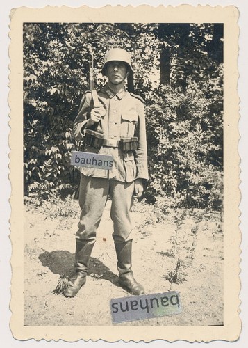 Foto wehrmacht wachposten - wehrmacht,