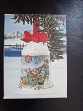 Weihnachtsglocke Porzellan