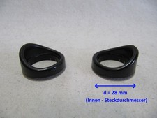 Carl Zeiss West Augenmuschel Paar Eye Piece Okular Mikroskop Augenmuscheln
