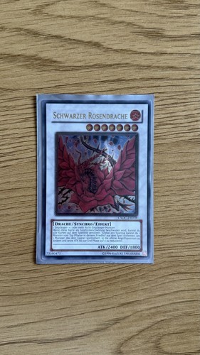Schwarzer rosendrache - yu-gi-oh,