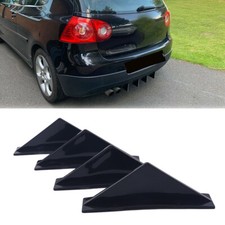 Glossy Black Rear Bumper