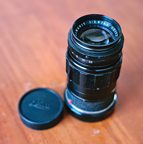 Leitz elmarit 90mm - 90mm, f/2.8
