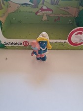 Schlumpf Schlümpfe -  Schlumpfine mit Baby