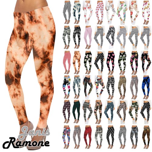 Damen sport leggings bedruckt - damen,