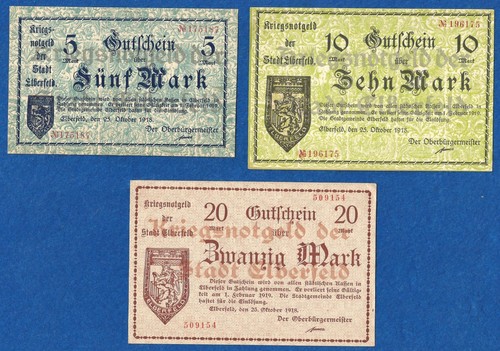 037 notgeld stadt elberfeld - stadt,