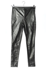 ESMARA Kunstlederhose Damen Hose Gr. DE 38 schwarz Glanz-Optik