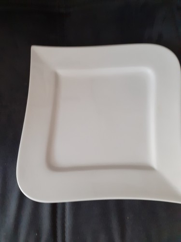 Essteller eckig weiss - , 4