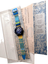 Swatch Scuba 200 Taucheruhr 200M Swiss Made schwarz
