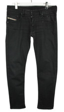 Diesel Belther Regular Slim-Tapered 0886Z Herrenjeans W32/L32 Schwarz Stretch