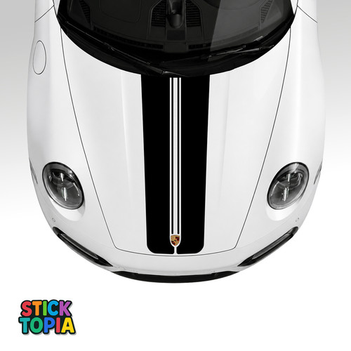 Porsche mittel motorhaube - mittel,