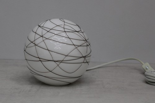 Kugellampe glas lampe weiss - lampe,