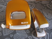 LEITZ Büroset - Locher und Hefgerät Nexxt 5008+5502 metallic orange